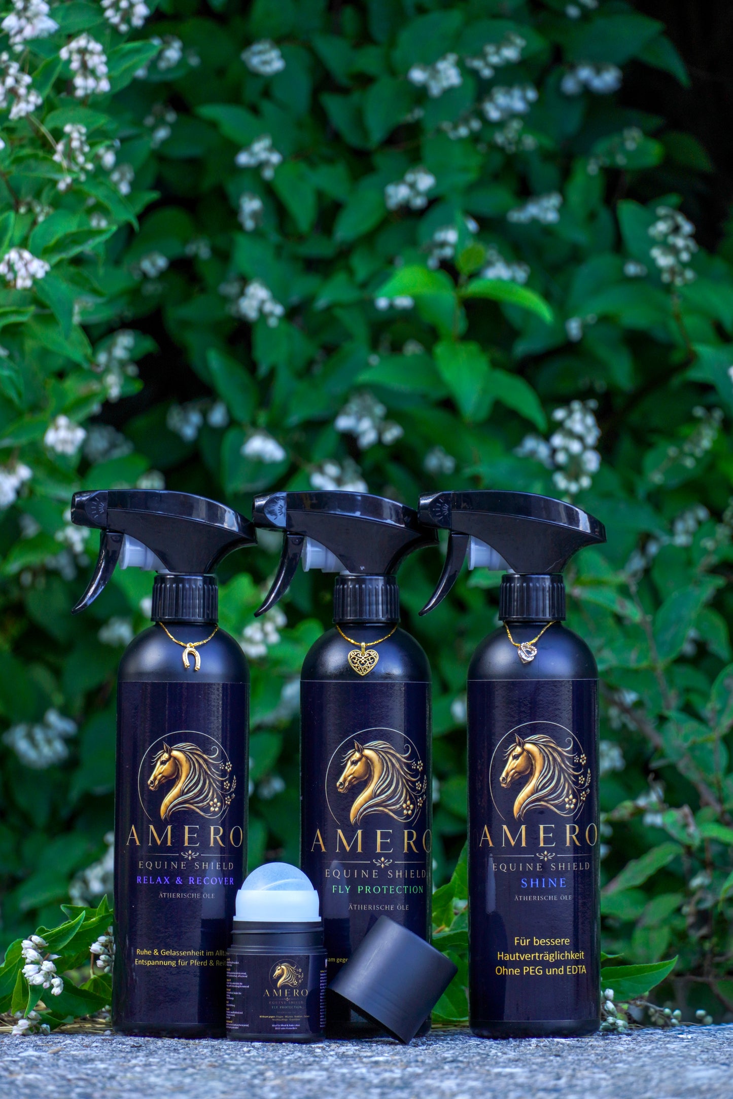 Pferdepflege Komplett Set (4er Bundle): Natürlicher Schutz mit ätherischen Ölen