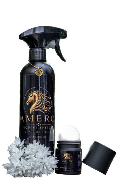 Amero Equine Shield Ultimate Fly Protection Duo