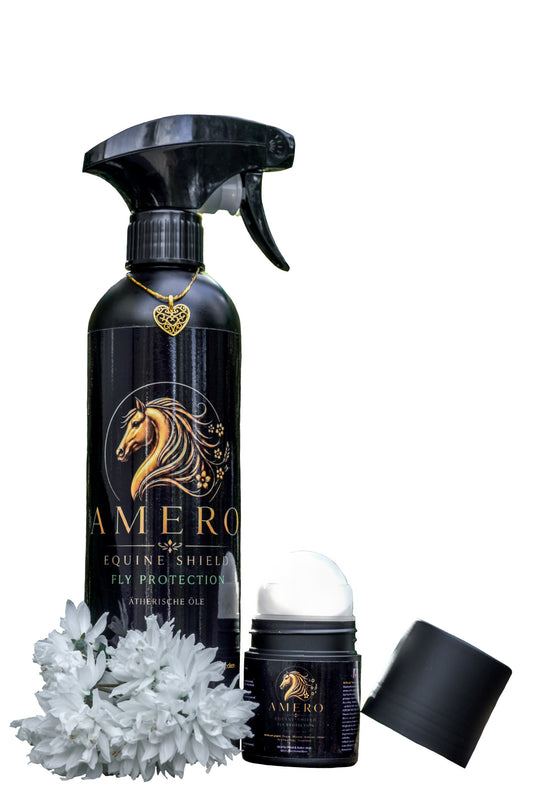 Fliegenschutz Set: Spray & Roll On Duo